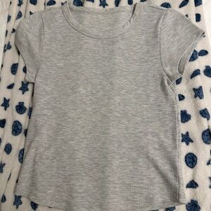American Eagle Outfitters Light Gray Tee
